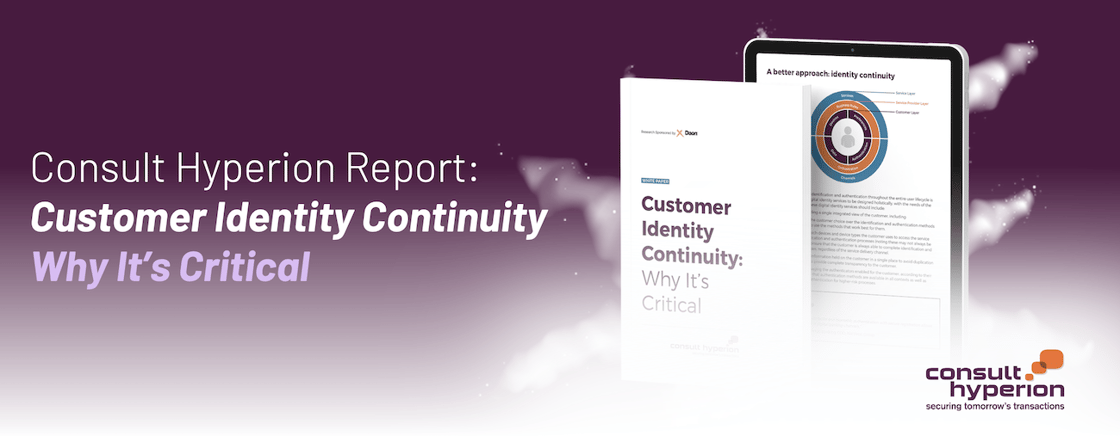 Consult Hyperion Report: Customer Identity Continuity